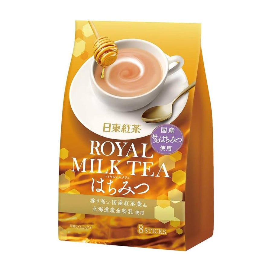 NITTOH KOCHA Instant Royal Milk Tea 8 Sticks - Honey