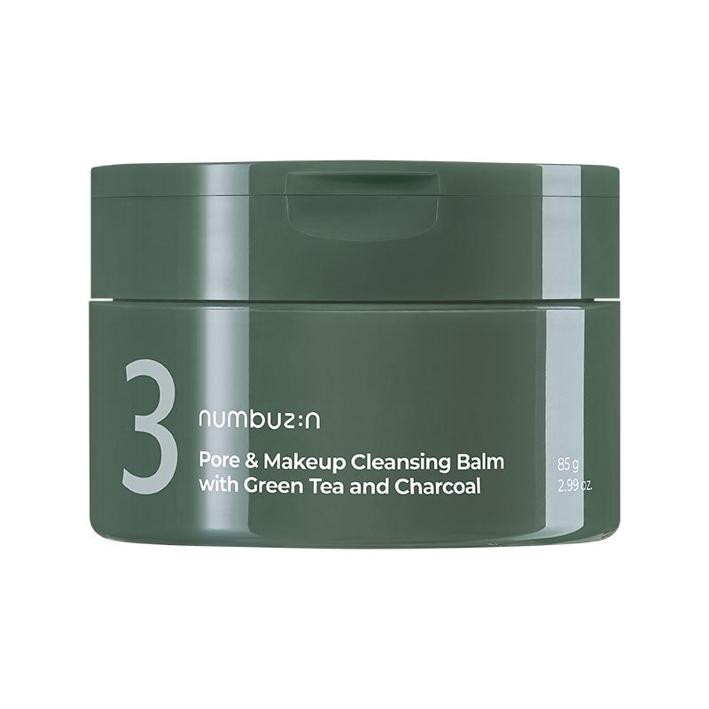 numbuzin No3 Pore Makeup Cleansing Balm Green Tea Charcoal 85g