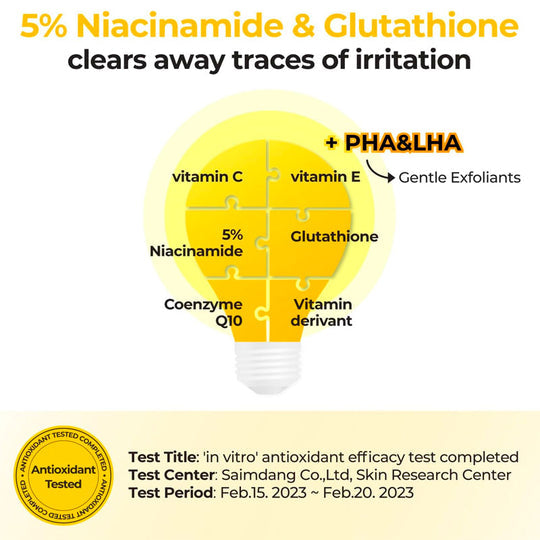 Numbuzin No.5 Vitamin-Niacinamide Concentrated Pad 180ml / 70pads