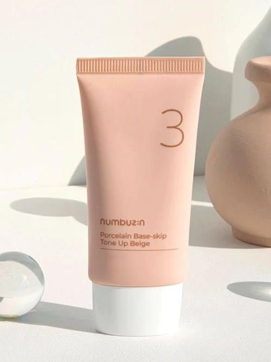 numbuzin No.3 Porcelain Base - Skip Tone Up Beige 50mloceanbuy.ca markham toronto free ship USA #Collection1# #COSMETICS#NEW IN#PRIMER asian korean skincare