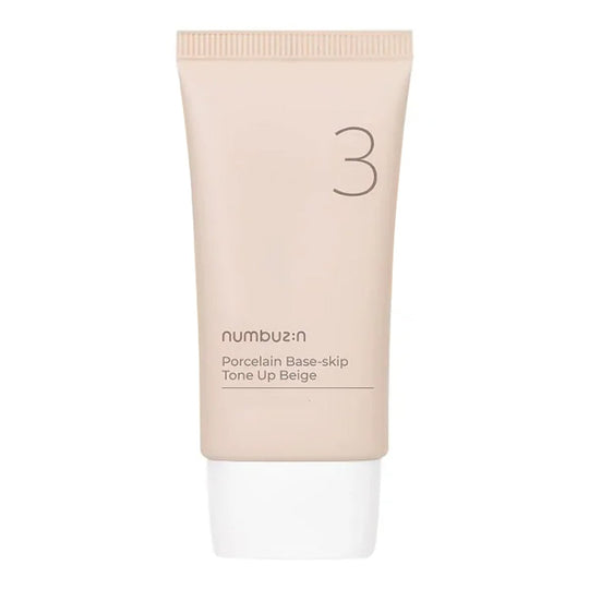 NUMBUZIN No.3 Porcelain Base-Skip Tone Up Beige SPF50+PA++++ 50ml (NPN 80134785)