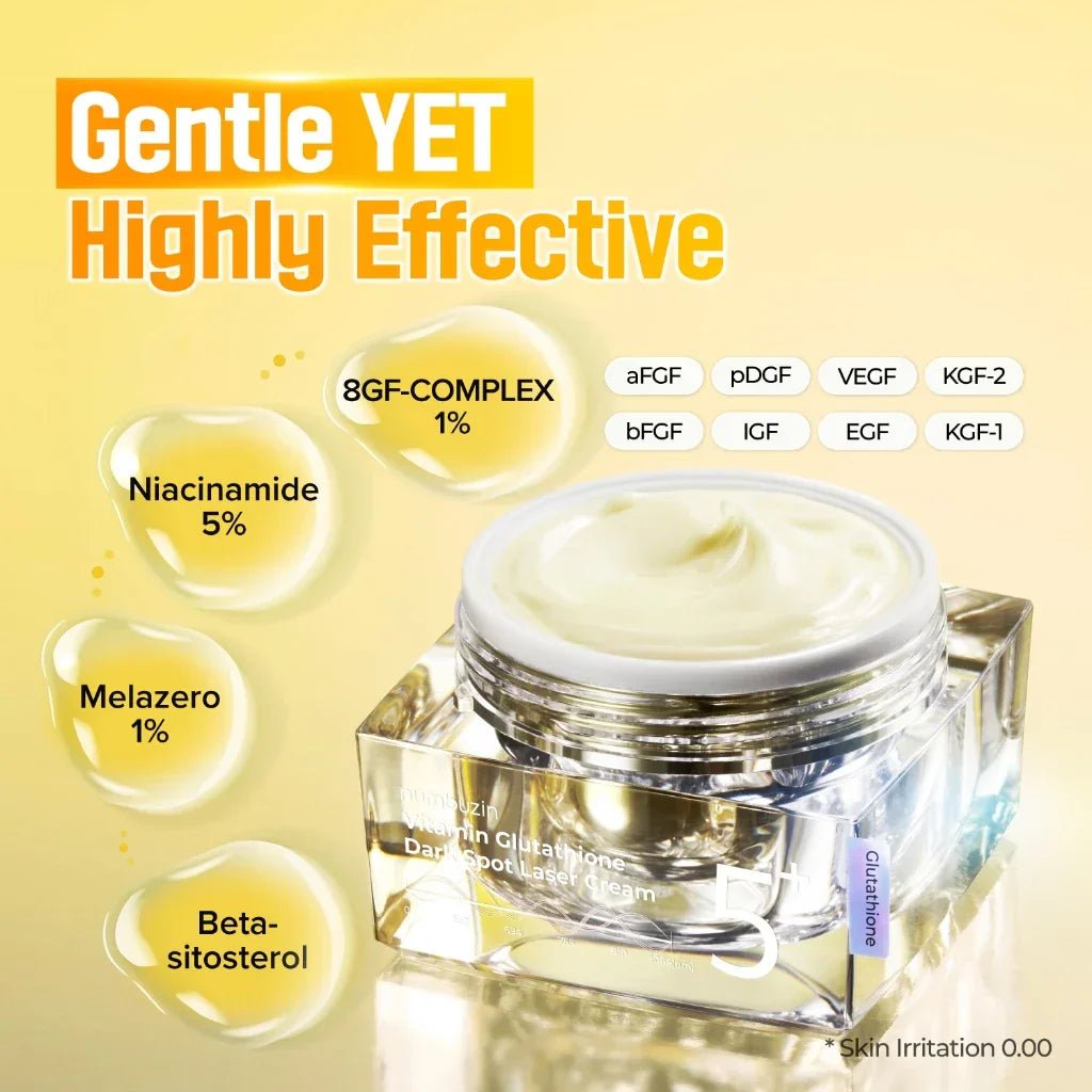 NUMBUZIN No.5+ Glutathione Vitamin Dark Spot Cream 50ml NUMBUZIN No.5+ Glutathione Vitamin Dark Spot Cream 50ml