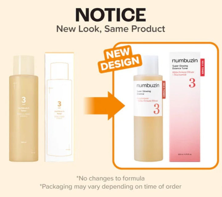 NUMBUZIN No. 3 Super Glowing Essence Toner 200ml Health & Beauty 2
