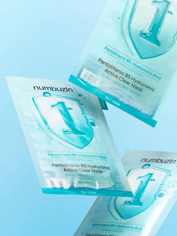 NUMBUZIN No.1 Pantothenic B5 Hyaluronic Active Clear Mask Mask 2