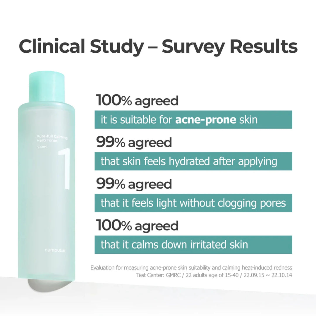 NUMBUZIN No.1 Pure - Full Calming Herb Toner 100ml Toner & Essence 7