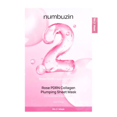 NUMBUZIN No.2 Rose PDRN Collagen Plumping Sheet Mask 5Pcs Health & Beauty 1
