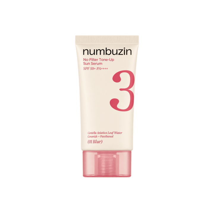 numbuzin No3 No Filter Tone-Up Serum Pore Smoothing 50ml Sunscreen 1
