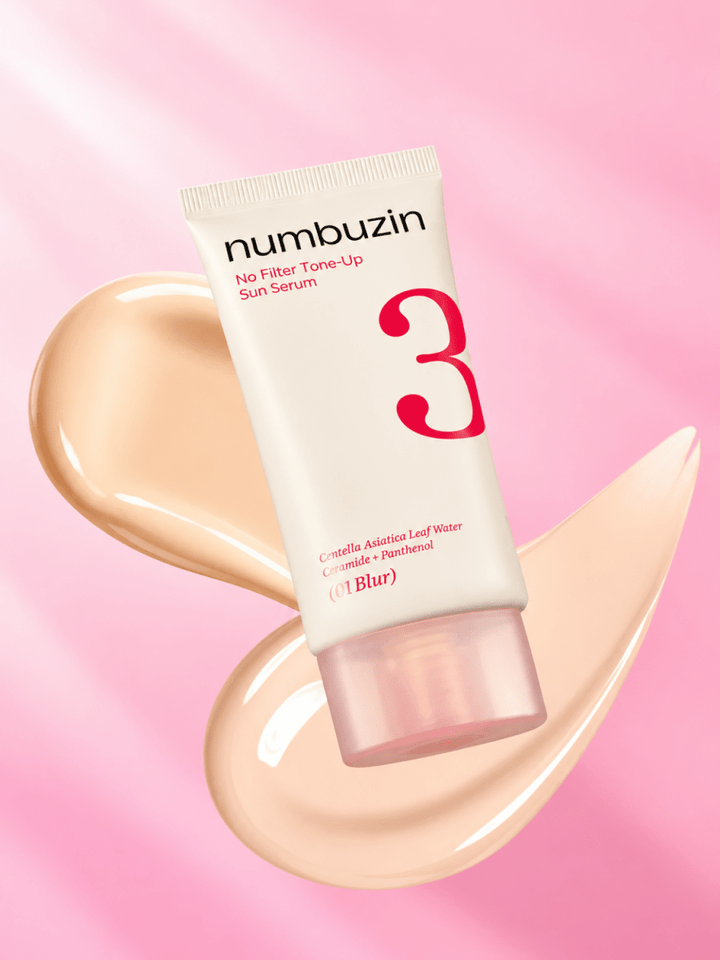 numbuzin No3 No Filter Tone-Up Serum Pore Smoothing 50ml Sunscreen 2