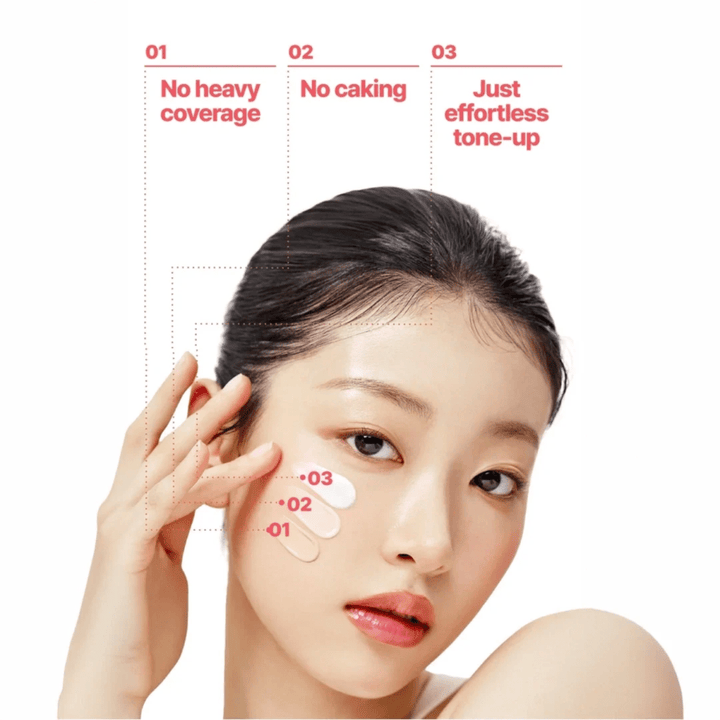 numbuzin No3 No Filter Tone-Up Serum Pore Smoothing 50ml Sunscreen 5