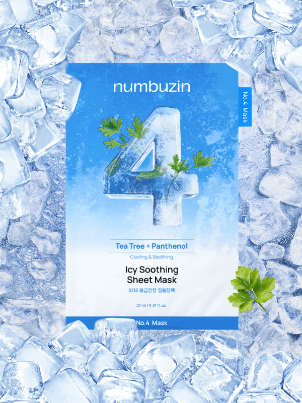 NUMBUZIN No.4 Icy Soothing Sheet Mask 27ml Mask 2