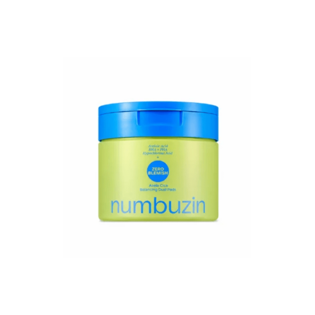 numbuzin Zero Blemish Azela Cica Balancing Dual Pads 210ml 60pads Mask 1