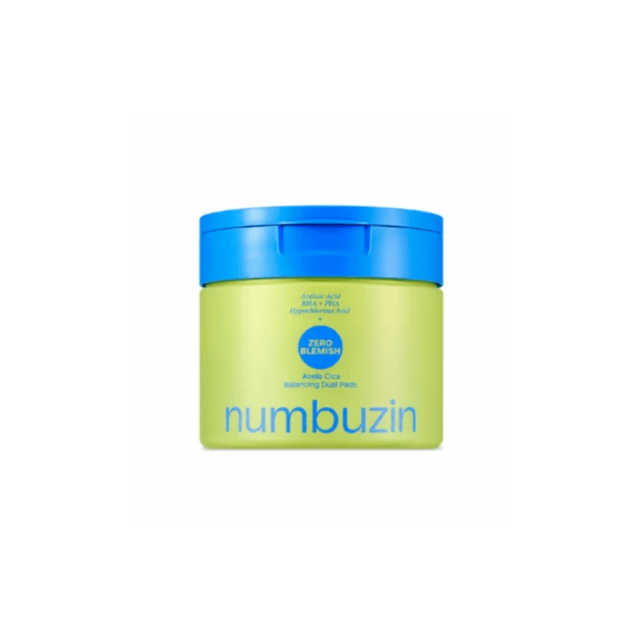 numbuzin Zero Blemish Azela Cica Balancing Dual Pads 210ml 60pads Mask 1