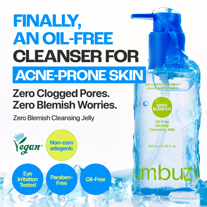 numbuzin Zero Blemish Oil-Free Cleansing Jelly 200ml Cleanser 3