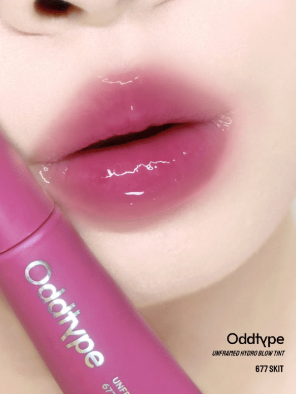 Oddtype Unframed Hydro Blow Tint Glossy Dimension 9g Lip Makeup 9