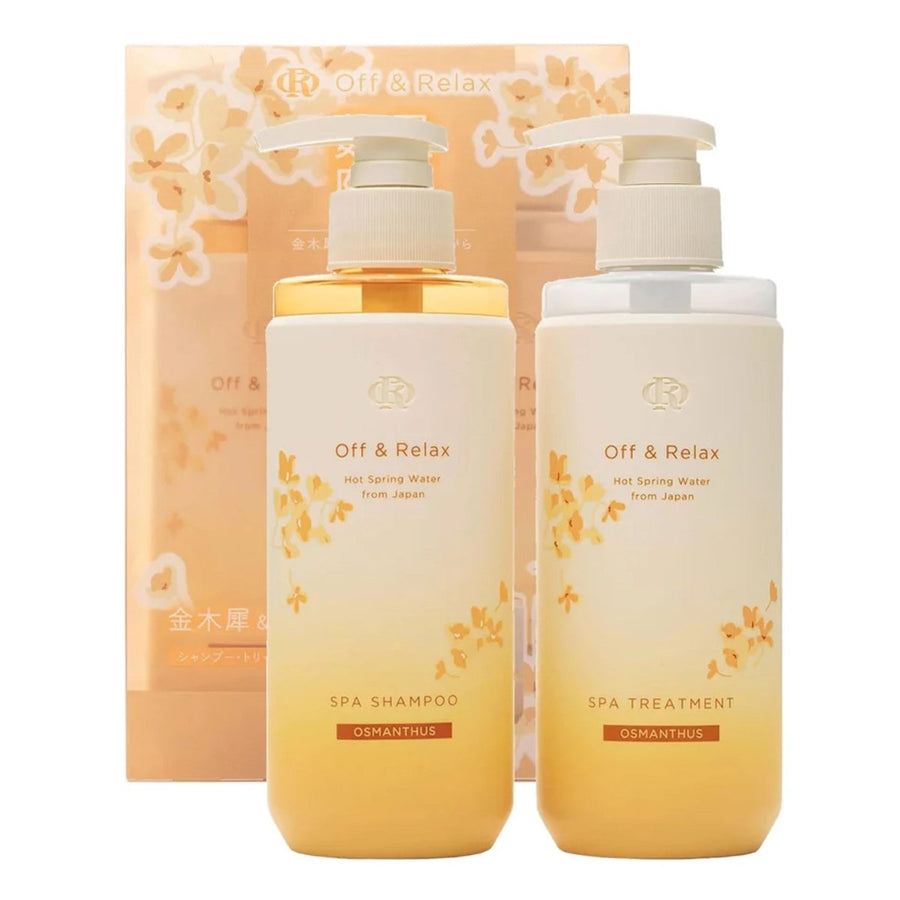 Off & Relax Hair Care Set Limited Edition 260ml*2 - Osmanthus Health & Beauty oceanbuy beauty markham toronto free ship USA asian korean skincare