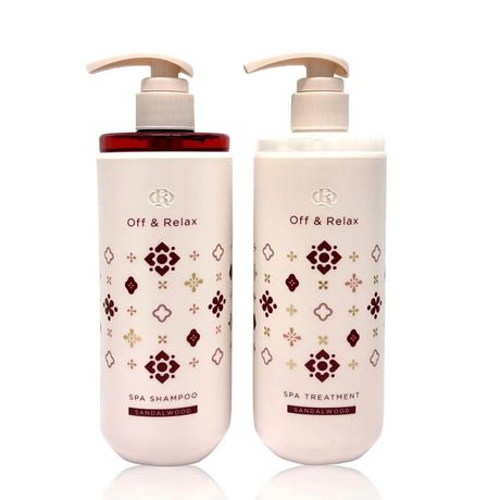 Off & Relax Spa Hair Care Set Sandalwood Limited Edition 460ml x 2