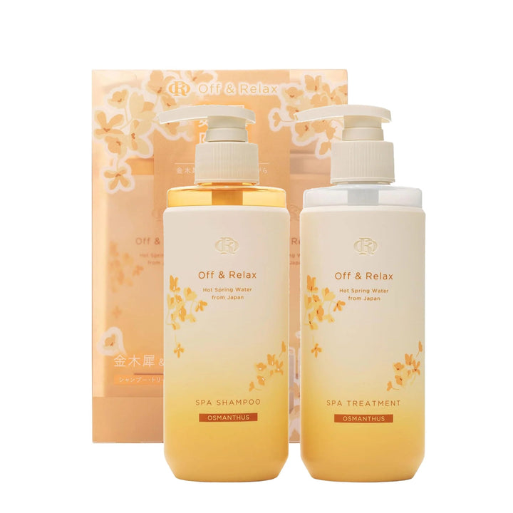 OFF & RELAX Osmanthus Limited Hair Care Set 260ml*2 Health & Beauty oceanbuy.ca markham toronto free ship USA asian korean skincare