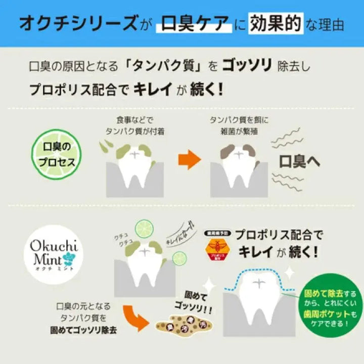 OKUCHI Refresh Mouthwash Portable Oral Cleansing & Refreshing 5pcs