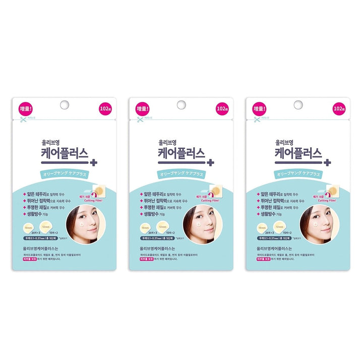 OLIVE YOUNG Care Plus Acne Spot Patch 102Pcs (3 Pack) Health & Beauty oceanbuy.ca markham toronto free ship USA asian korean skincare