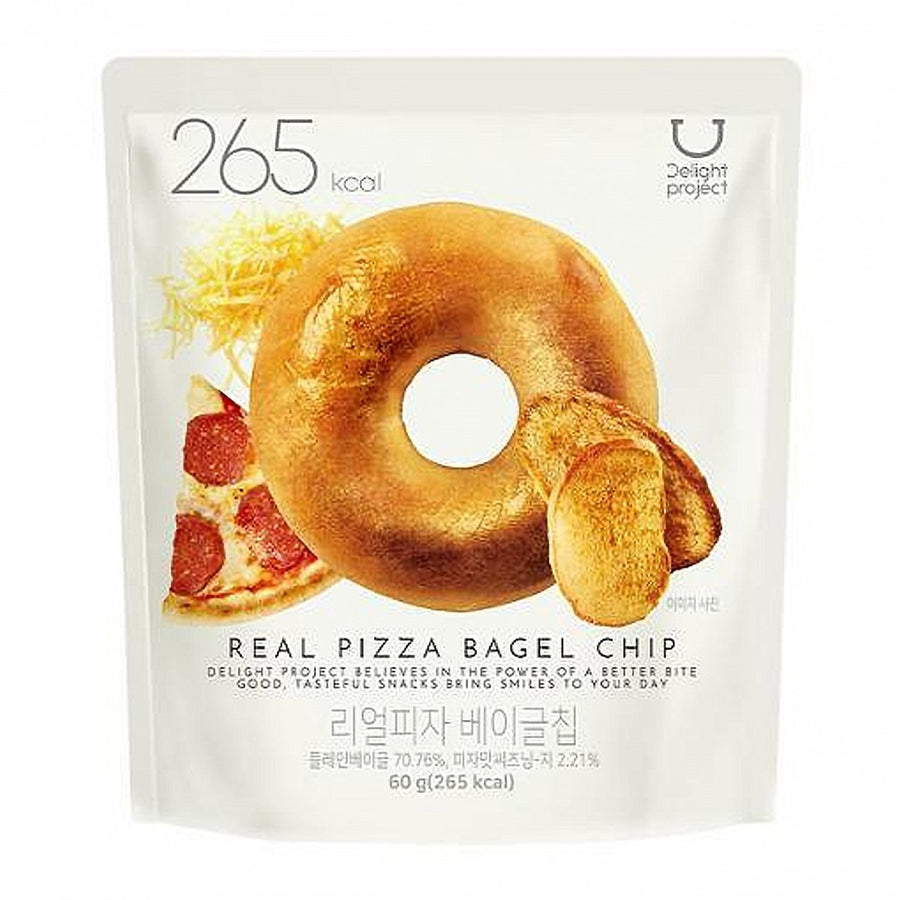 OLIVE YOUNG Delight Project Real Pizza Bagel Chip 60g
