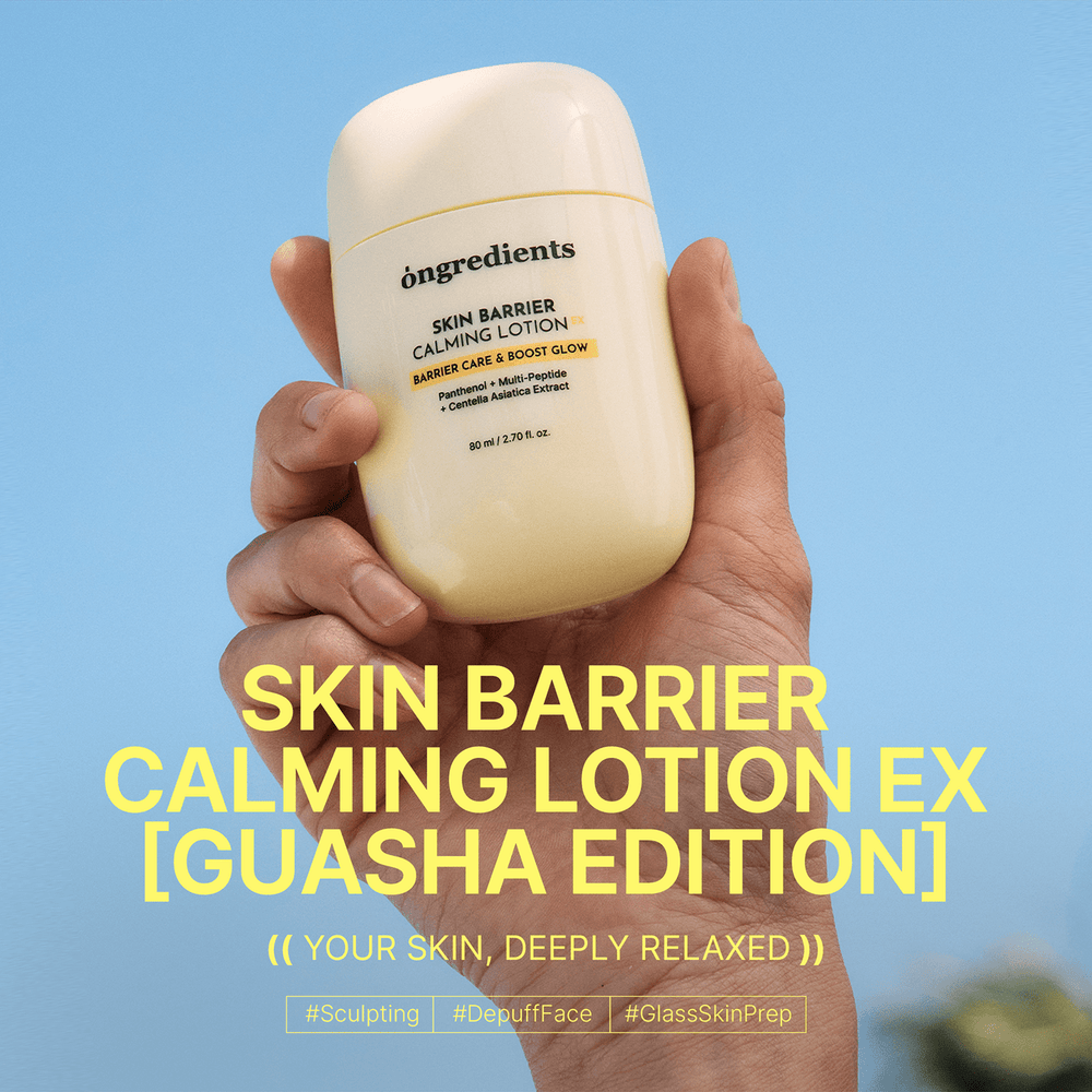 Ongredients Gusha Edition: Skin Barrier Calming Lotion EX 80ml Centella, Peptides