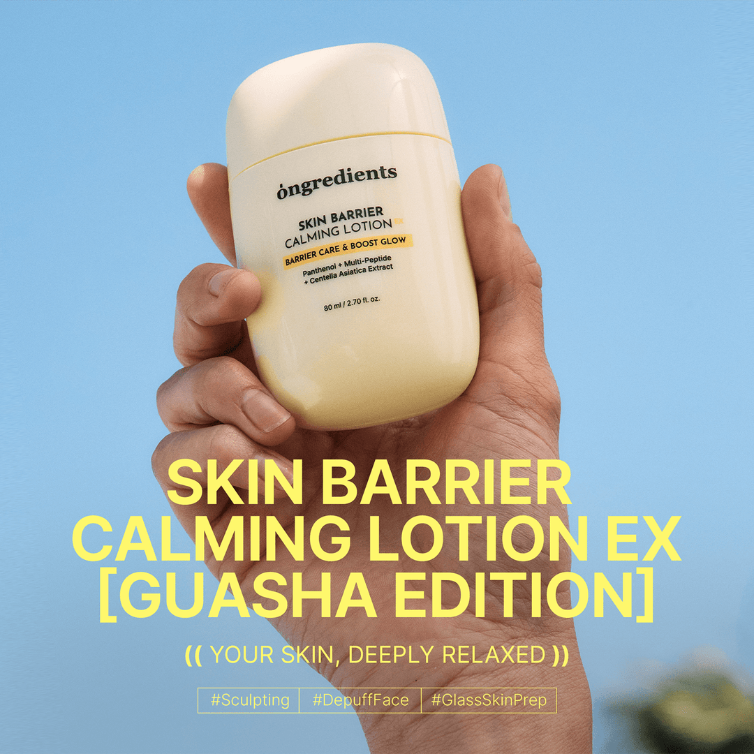Ongredients Gusha Edition: Skin Barrier Calming Lotion EX 80ml Centella, Peptides