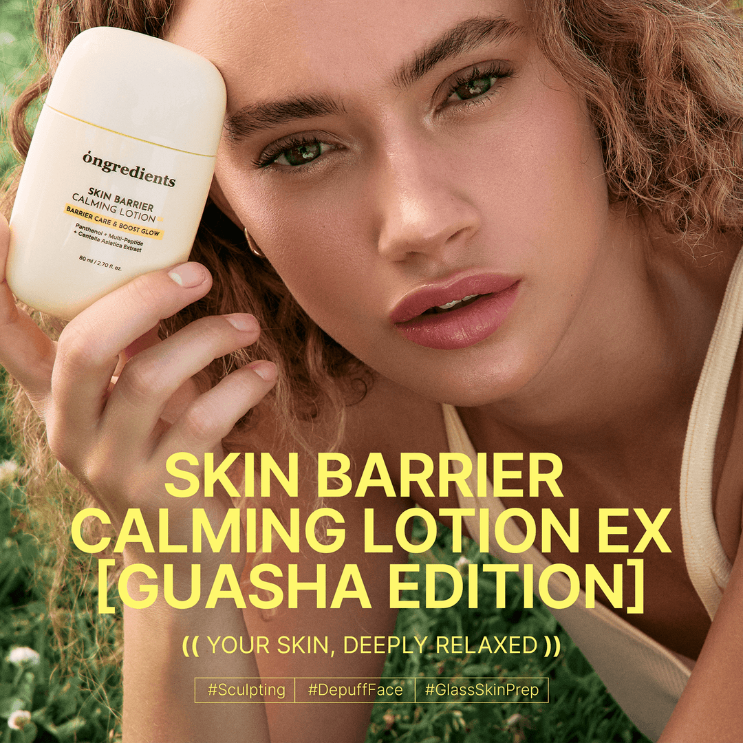 Ongredients Gusha Edition: Skin Barrier Calming Lotion EX 80ml Centella, Peptides