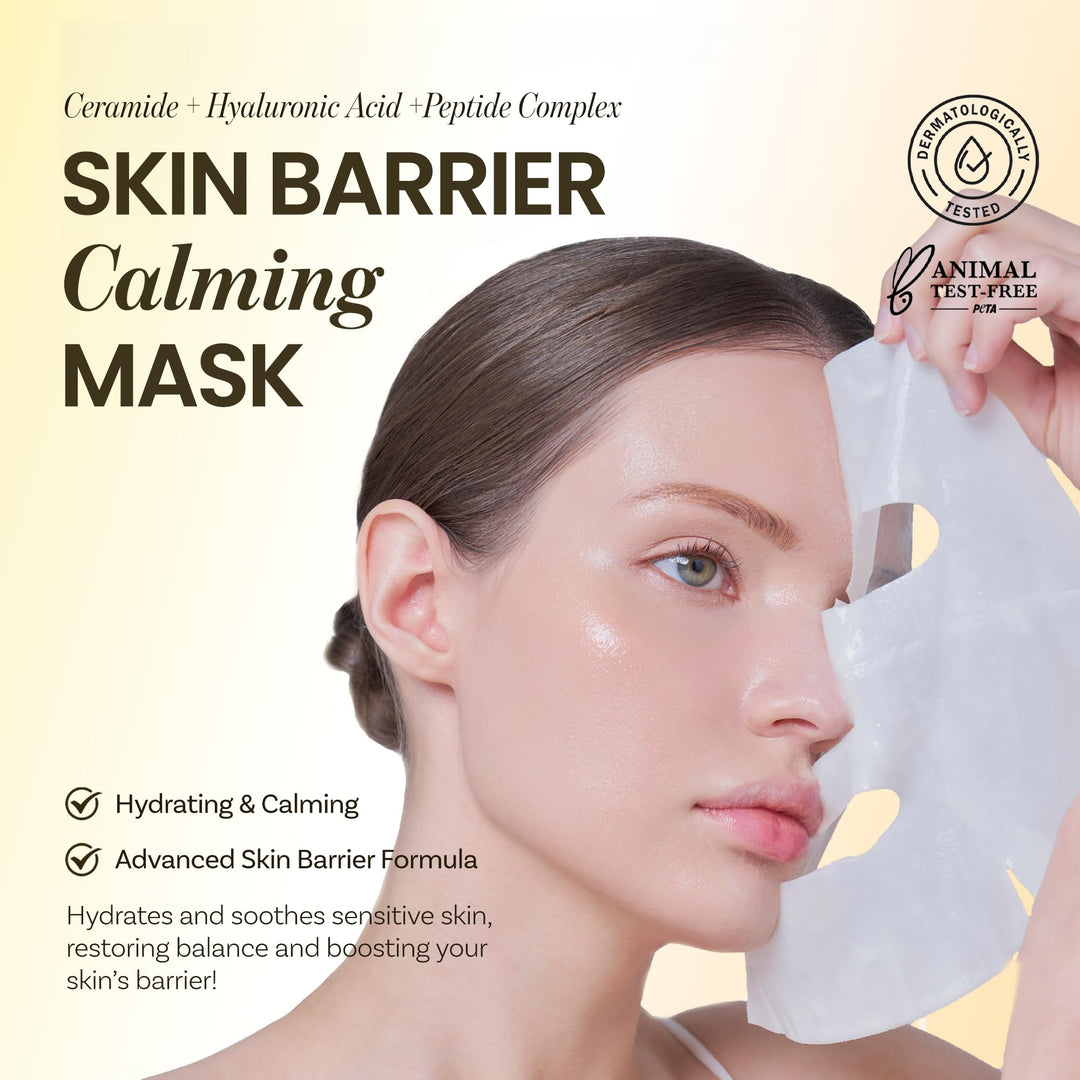 Ongredients Skin Barrier Calming Mask 6pcs SKIN CARE, Face Masks