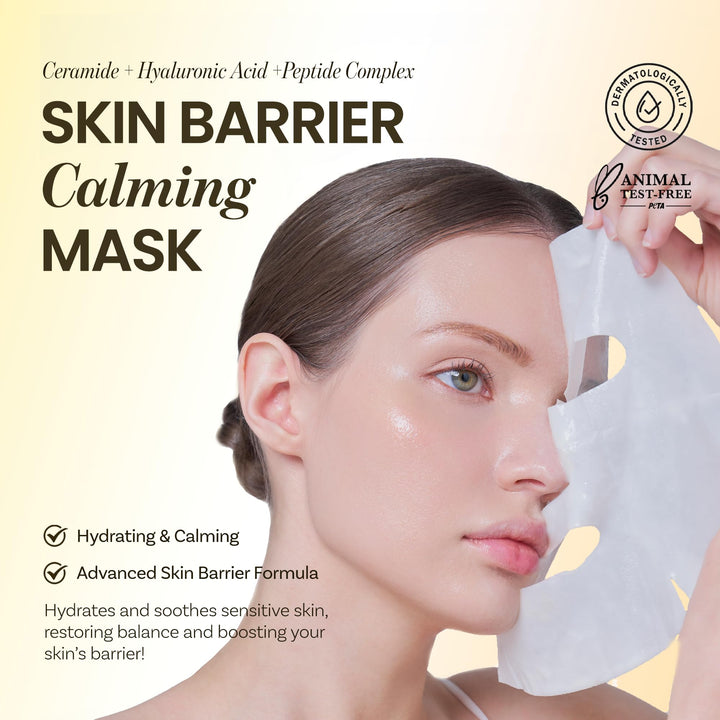 Ongredients Skin Barrier Calming Mask 6pcs SKIN CARE, Face Masks