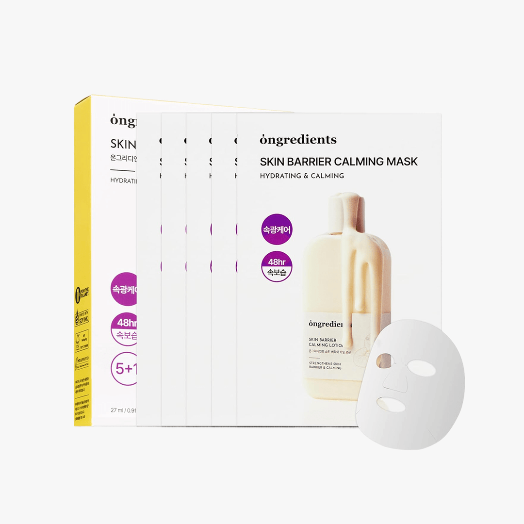 Ongredients Skin Barrier Calming Mask 6pcs SKIN CARE, Face Masks
