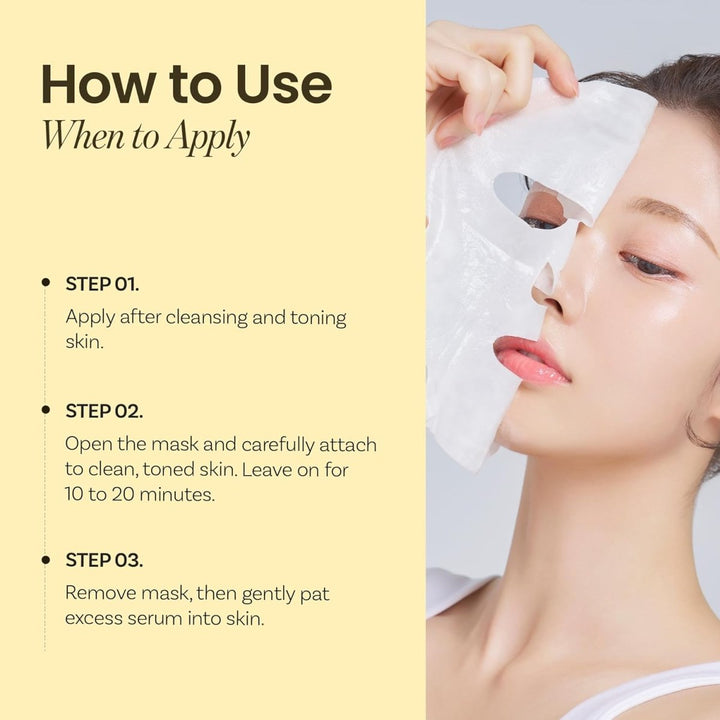 ONGREDIENTS Skin Barrier Calming Mask 6pcs Sheet Mask 6