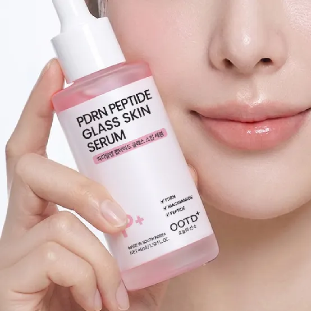 OOTD PDRN Peptide Glass Skin Serum 45ml Collagen, PDRN, Peptides, SKIN CARE, Treatments, Serum & Essence
