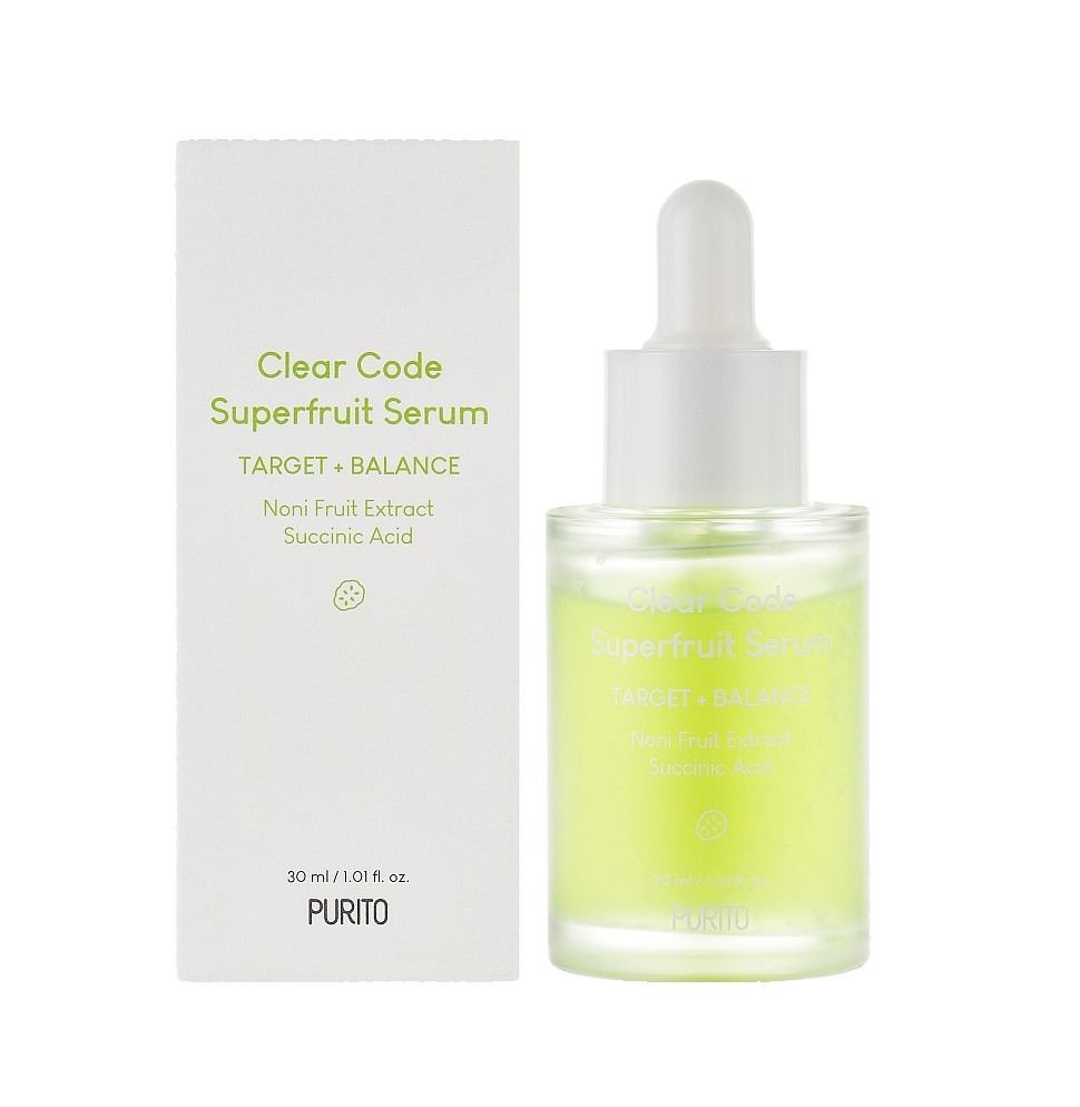 PURITO Clear Code Superfruit Serum 30ml new, SKIN CARE, Treatments, Serum & Essence