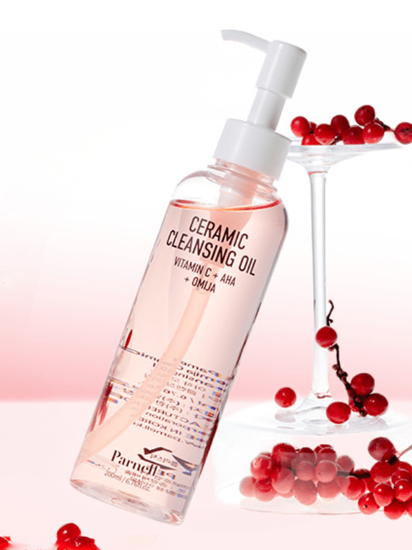 Parnell AHA Omija Ceramic Cleansing Oil 200ml Cleanser 2