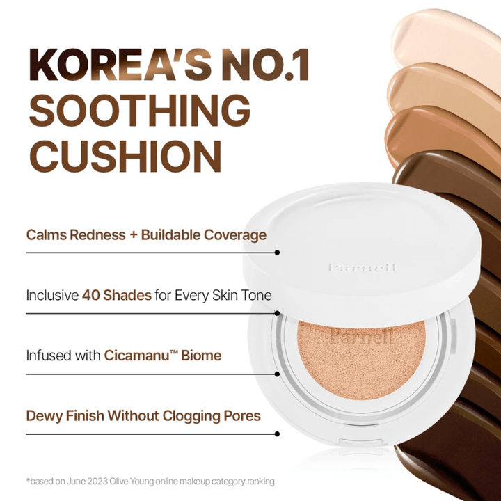 Parnell Cicamanu Serum Cushion Hydrating 15g Base Makeup 15