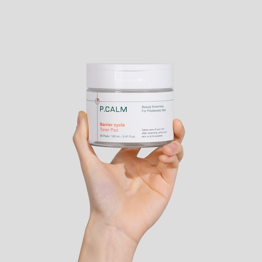P.CALM Barrier Cycle Toner pad 160 ml (60 Pads) Toner Pads 1