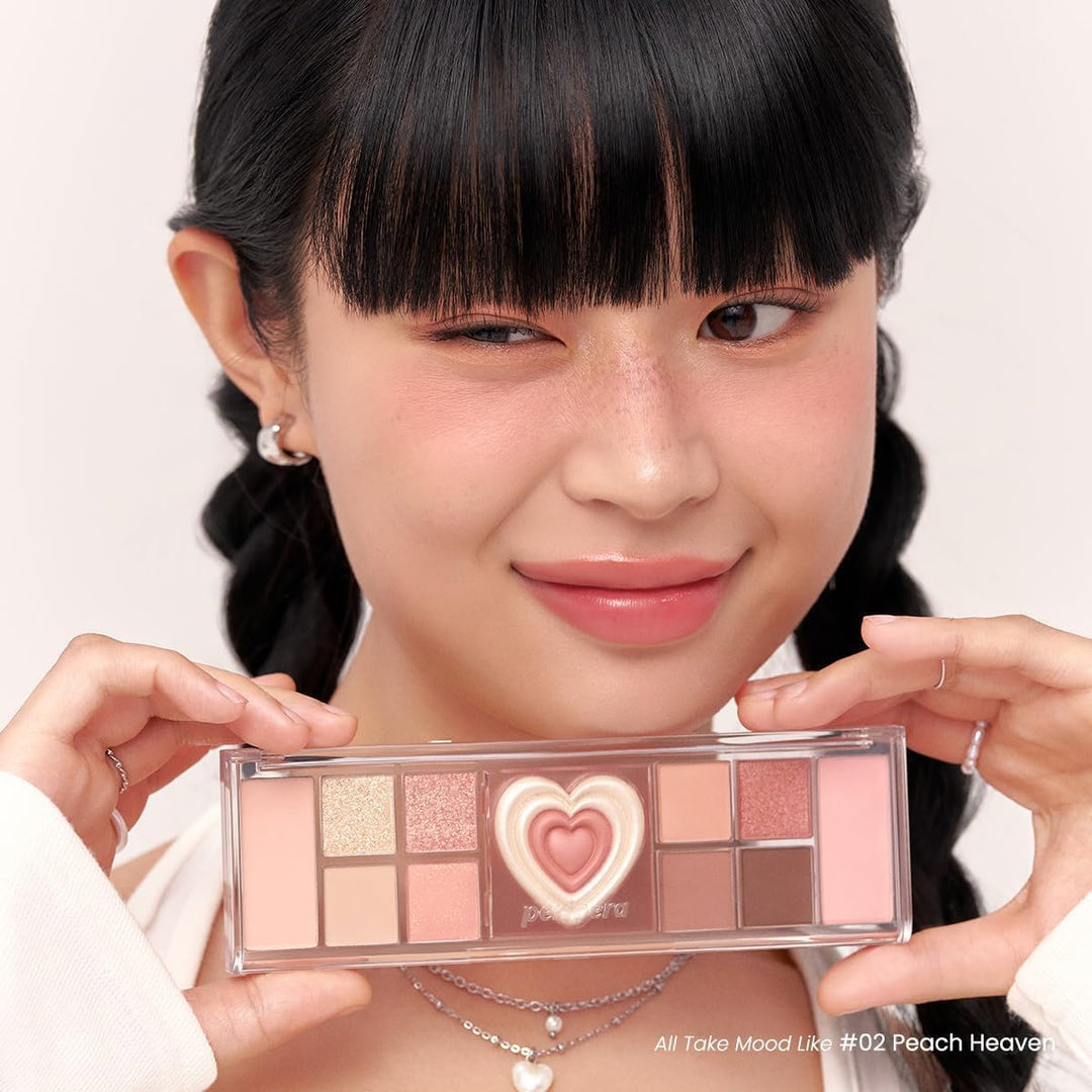 PERIPERA All Take Mood Like Palette 12.5g - 02 Peach Heaven Health & Beauty oceanbuy beauty markham toronto free ship USA asian korean skincare