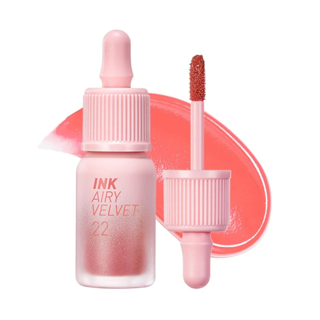 PERIPERA Ink Airy Velvet Lip Tint Peaches Collection 4g - 4 Color to Choose Health & Beauty oceanbuy beauty markham toronto free ship USA asian korean skincare