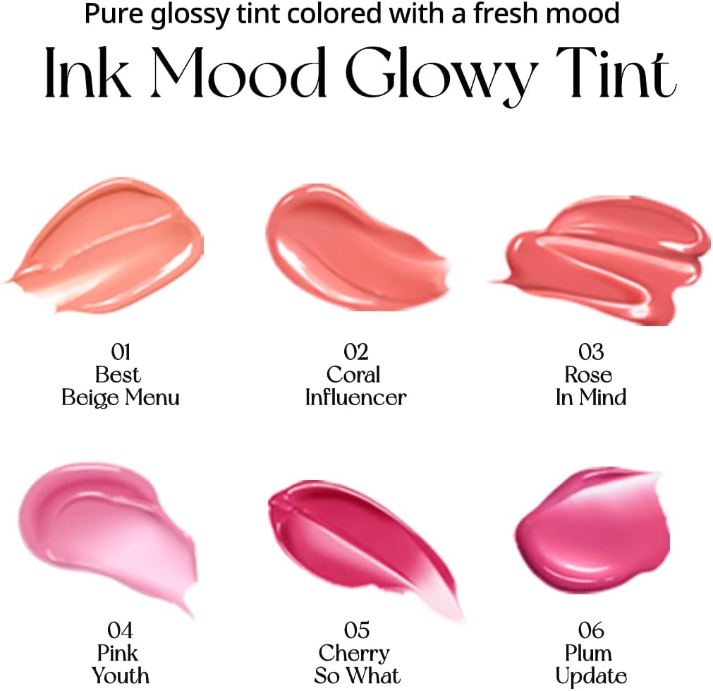 PERIPERA Ink Mood Glowy Tint 4g - 5 Color to Choose Health & Beauty oceanbuy.ca markham toronto free ship USA asian korean skincare