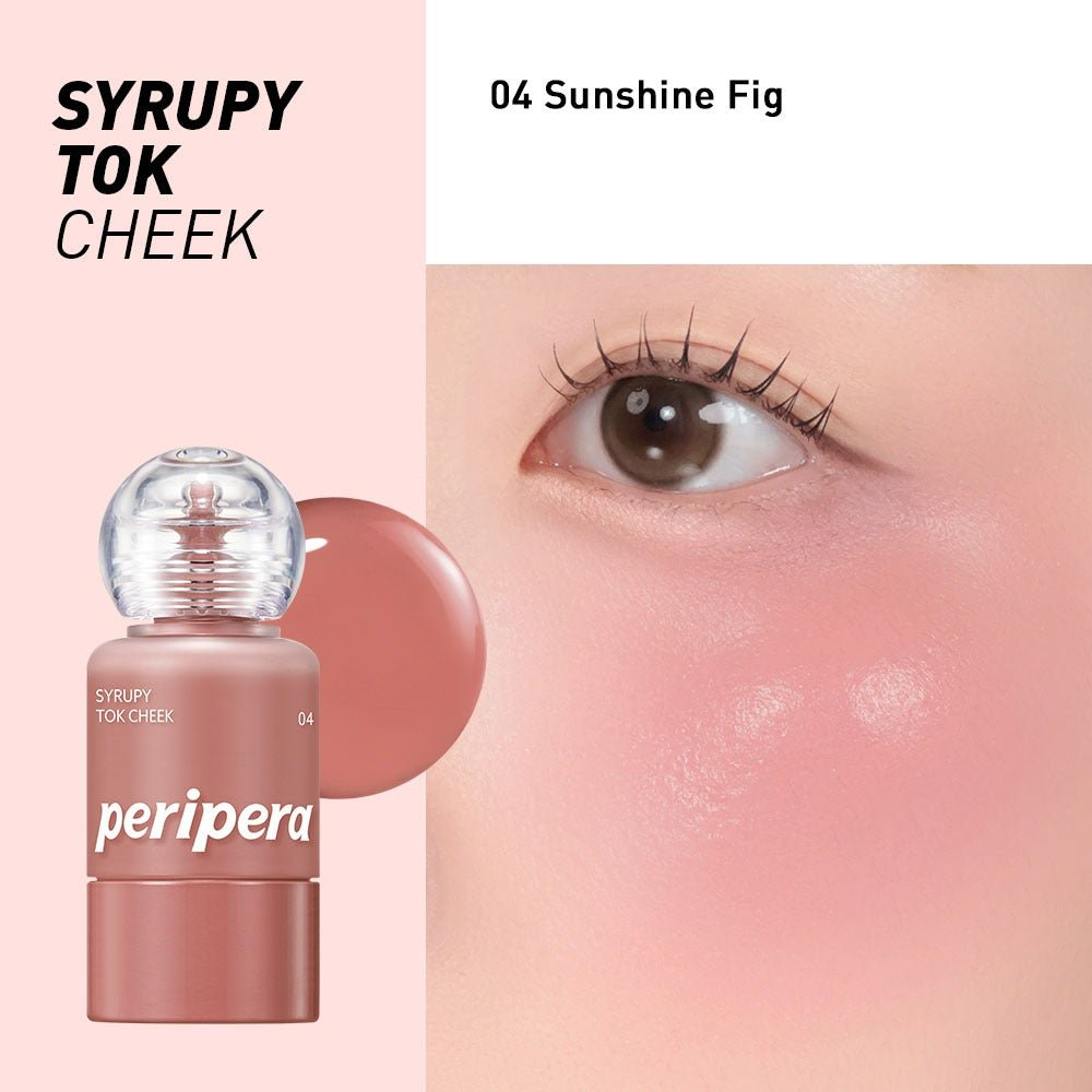 Peripera Syrupy Tok Cheek, Liquid Blush, Luminous Dewy Finish 9g