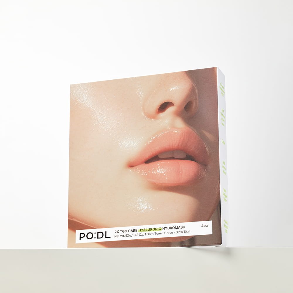 PODL 2X TGG Care Hyaluronic Hydromask (4ea) 5