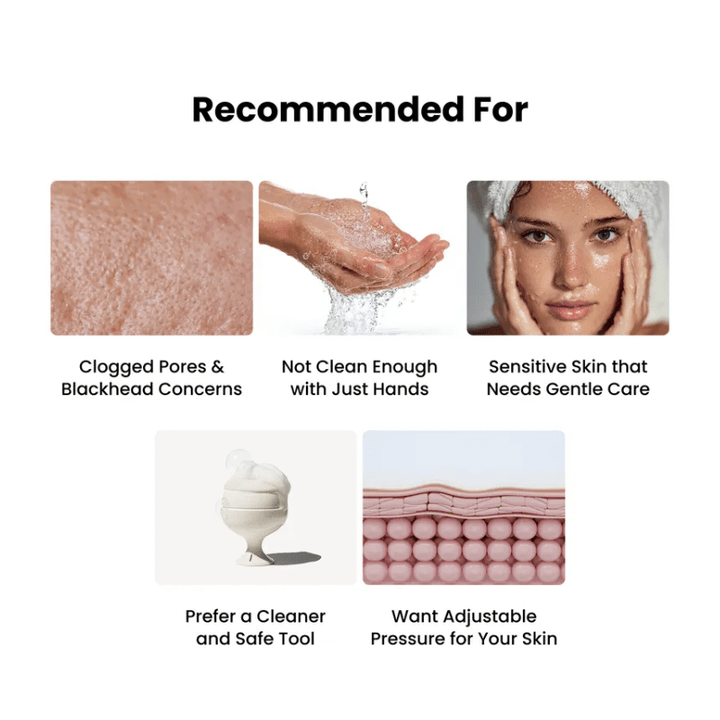 PODL BODL Brush Facial Cleansing Brush Deep Cleansing 1 pc Accessories 4