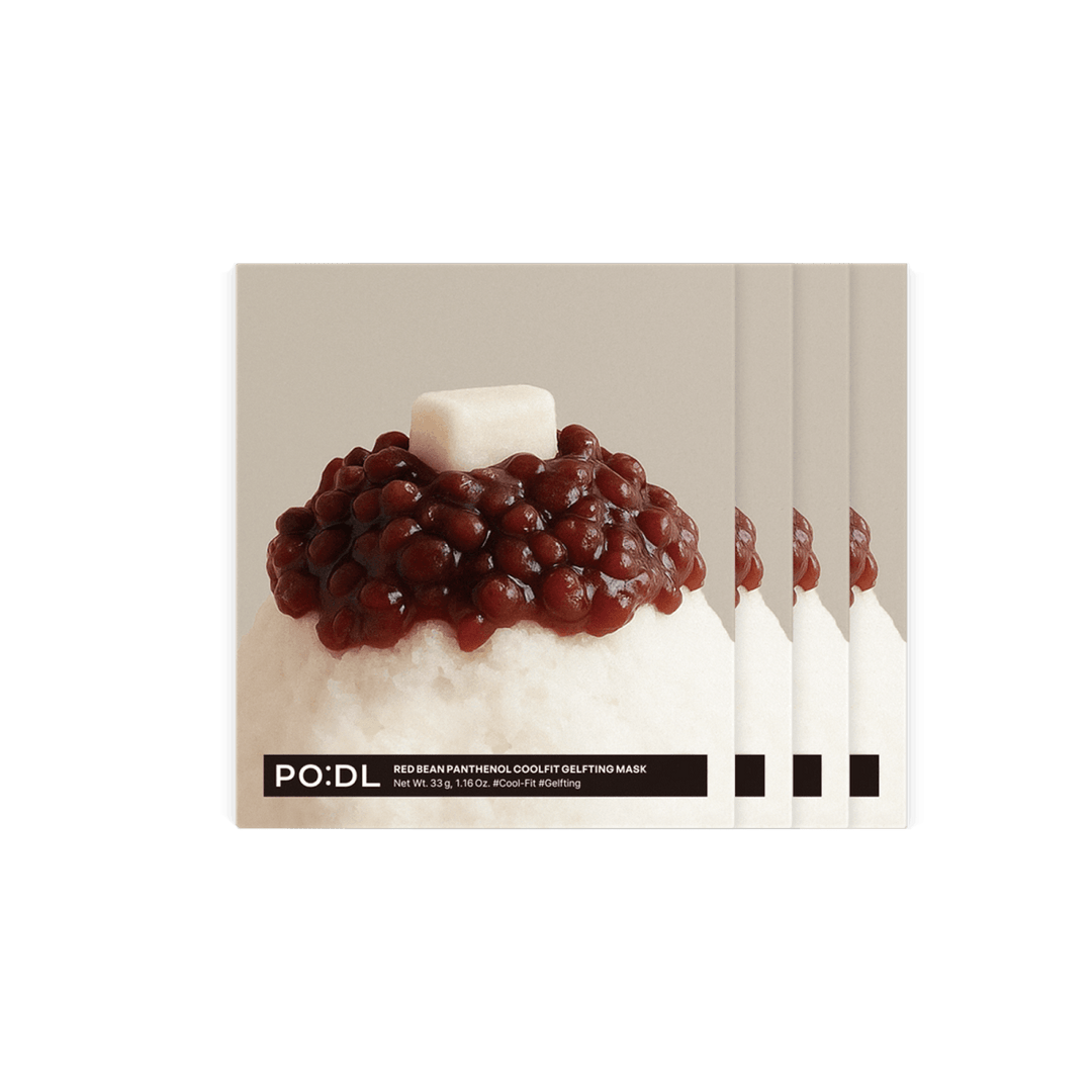 PODL Red Bean Panthenol Lifting Mask 4ea 10