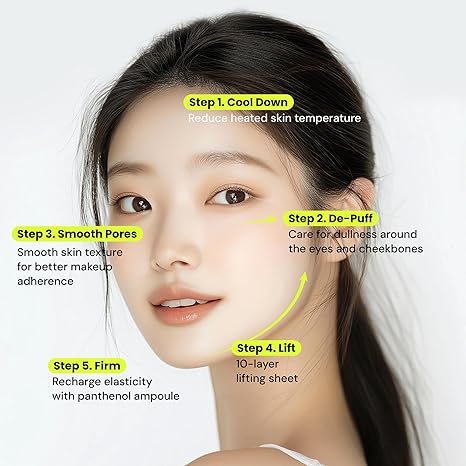 PODL Red Bean Panthenol Lifting Mask 4ea 4