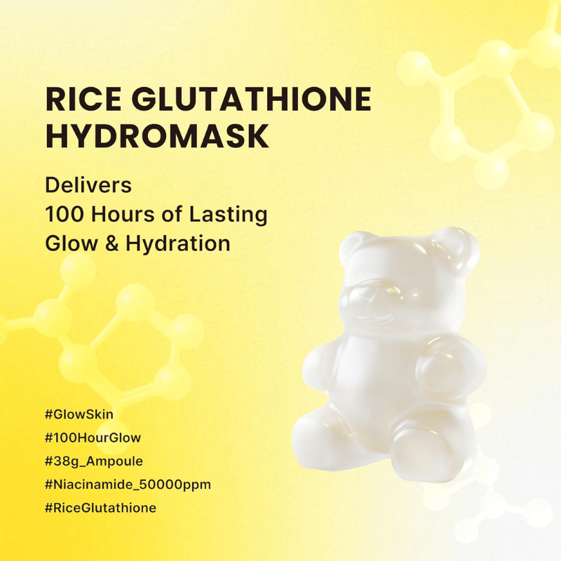 PODL Rice Glutathione HydroMask Hydrating 38g Mask 3