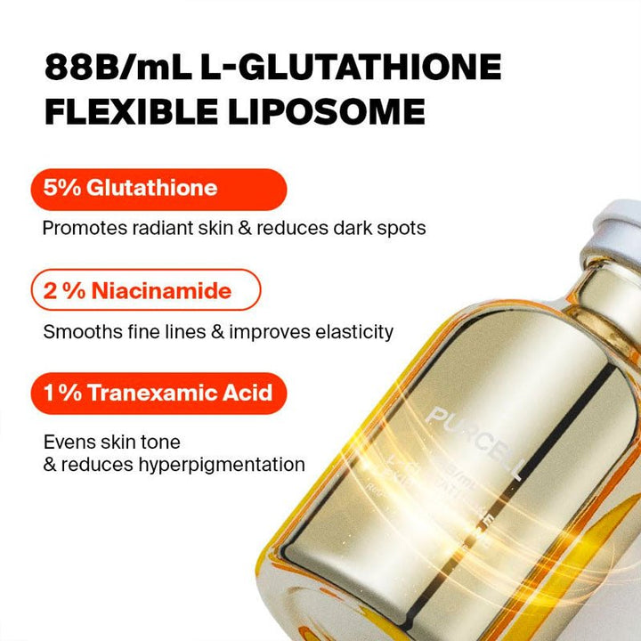 Purcell 88B/mL L-Glutathione Brightening Ampoule 30ml Serum 4