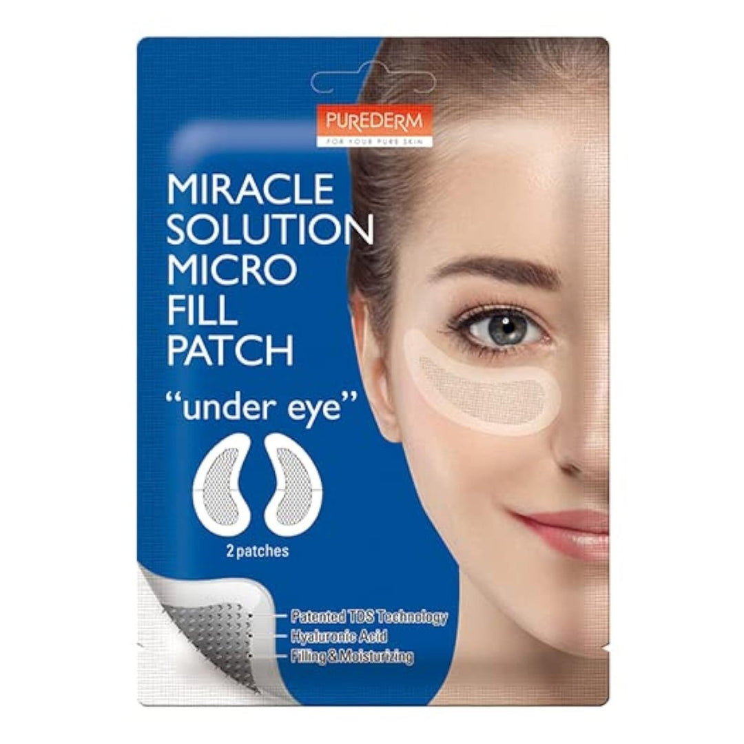 PUREDERM Miracle Solution Micro Fill Patch 1 Pair - Under Eye Health & Beauty oceanbuy beauty markham toronto free ship USA asian korean skincare