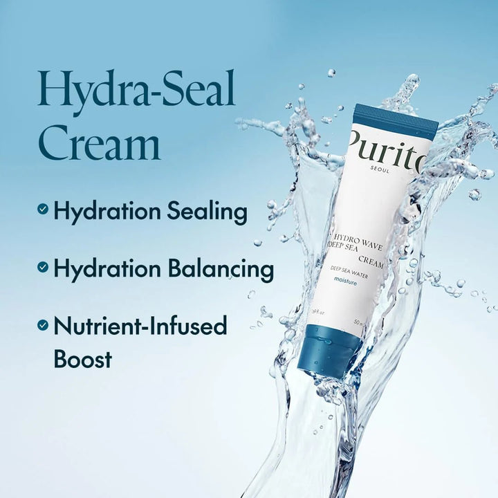 PURITO Deep Sea Pure Water Cream 50g Health & Beauty Kbeauty markham toronto free ship USA asian korean