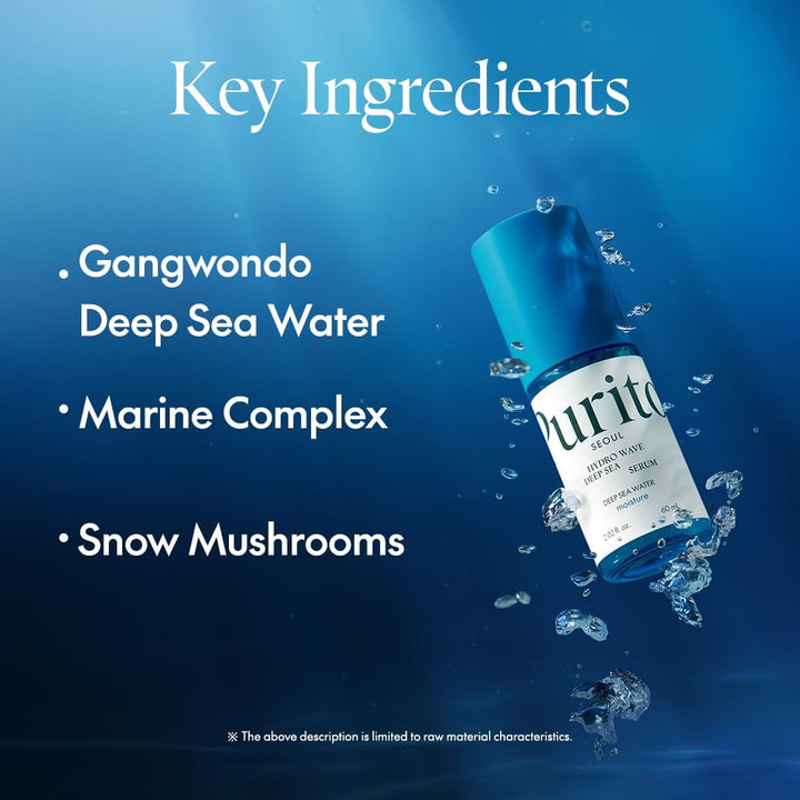 PURITO Hydro Wave Deep Sea Serum 60ml Health & Beauty 6