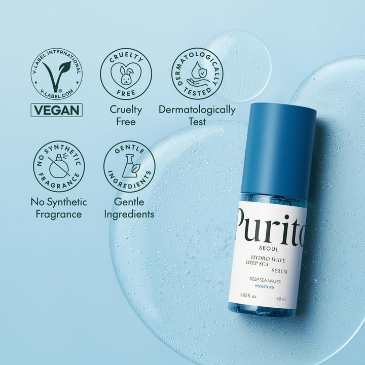 PURITO Hydro Wave Deep Sea Serum 60ml Health & Beauty 5